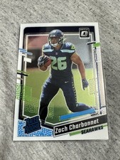2023 Donruss Optic Zach Charbonnet Rookie #294 Seattle Seahawks Base Card. rookie card picture