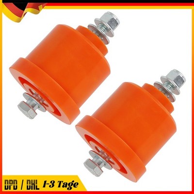Rear Axle Beam Bushes in Poly with Fixings For 2008-2016 Ford Fiesta MK7 7th Ge