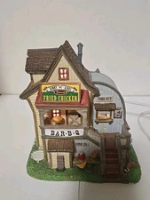 Lemax 2016 Sunny Acres Famous Fried Chicken Village Collection #65124 Bar.B.Q