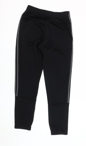 Adidas Men's Black Jogger Trousers Size M - Picture 2 of 12