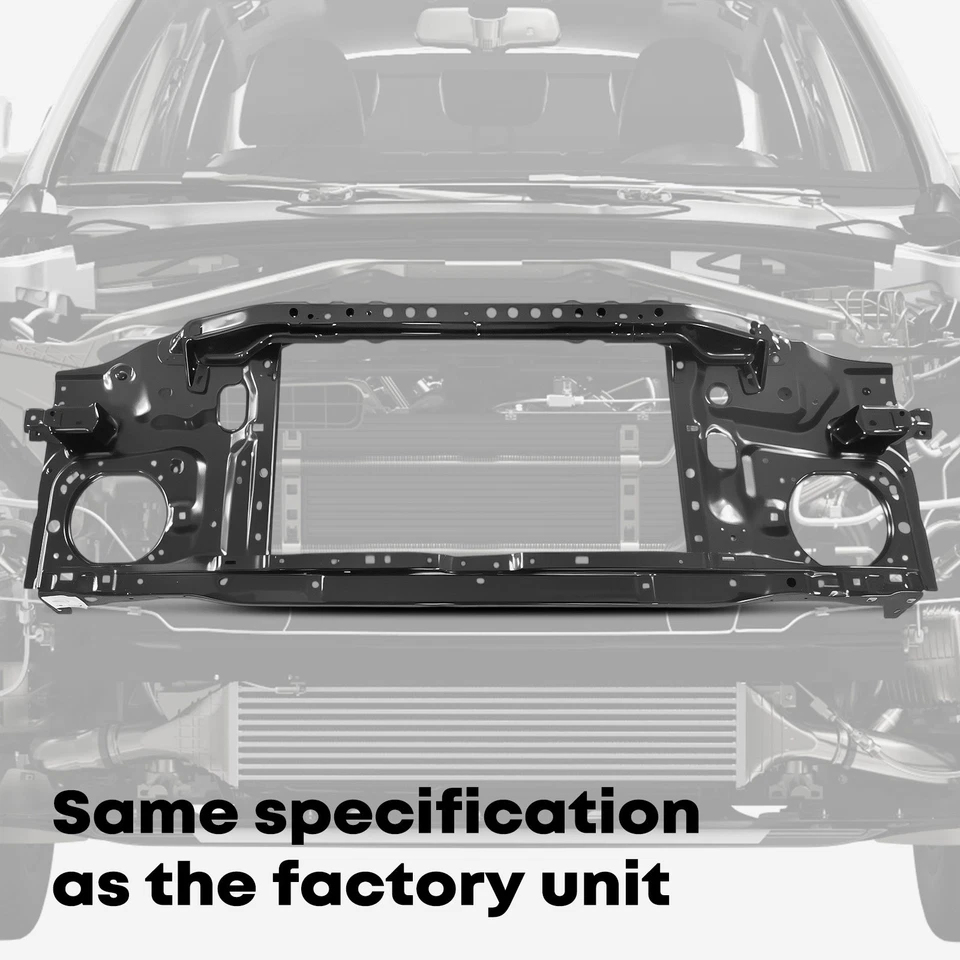 Conjunto de soporte de radiador delantero para Toyota Tacoma 1995-1997 acero 5320104050 Foto 3 de 4