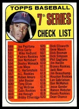 1969 Topps Baseball - Pick A Card - Cards 511-664