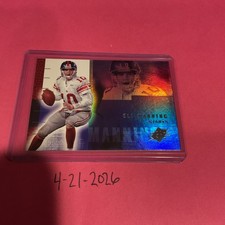 Eli Manning 2006 #58 New York Giants  HOF QB SPX Football