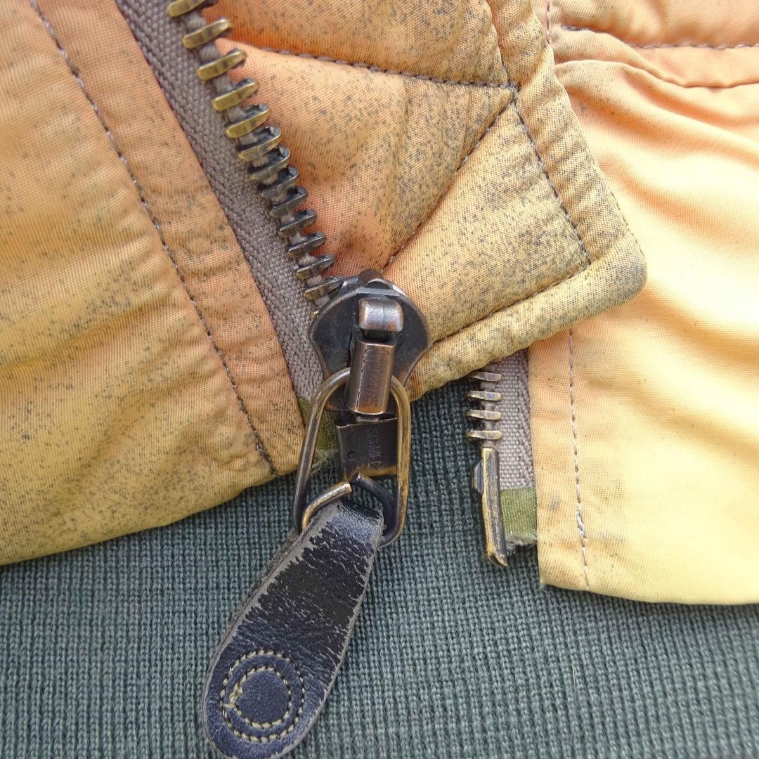 Buzz Rickson's B-15D Flight Jacket Nitro Fade Mod… - image 4