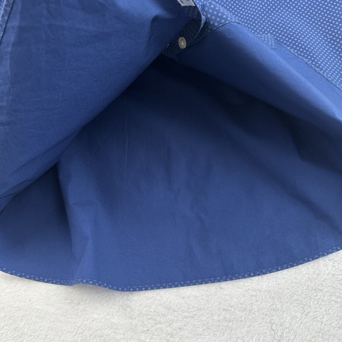 Charles Tyrwhitt Hemd Herren 16,5 35 Extra Slim Fit Blau Geometrisch Baumwolle - Bild 16 von 24