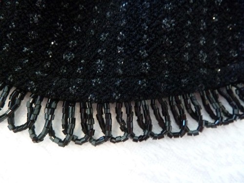 Jessica/Scott McClintock 80s Classy Formal Knit Maxi w/Sparkle Shell 8 S M? EUC - Picture 10 of 21