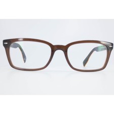 Police Remake 2 VPL 435K Brown Rectangular Eyeglasses Frames 09GW 140
