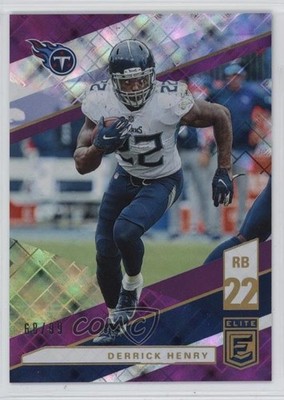 2019 Panini Donruss Elite Purple 68/99 Derrick Henry #12 0nr3