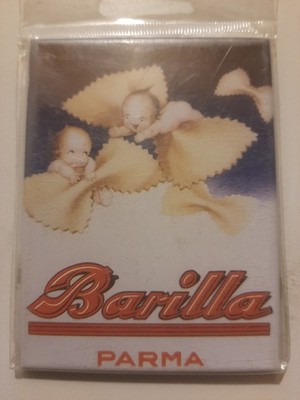 seltener Kühlschrankmagnet Magnet Kühlschrank '' Barilla Nudeln Parma ''