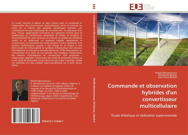 Commande Et Observation Hybrides D'un Convertisseur Multicellulaire Taschenbuch-image