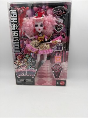 Mattel Monster High Cupid Asteria Scary Sweet Birthday Fashion Doll Accessories