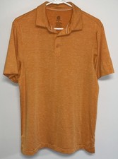 Champion Short Sleeve Polo Shirt Men s Medium Orange. 12307