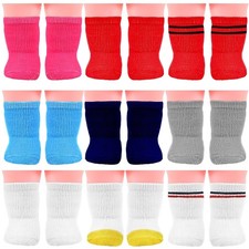 18 Inch Doll Socks 9 Pairs Mini Accessories American Girl Doll Clothes 77