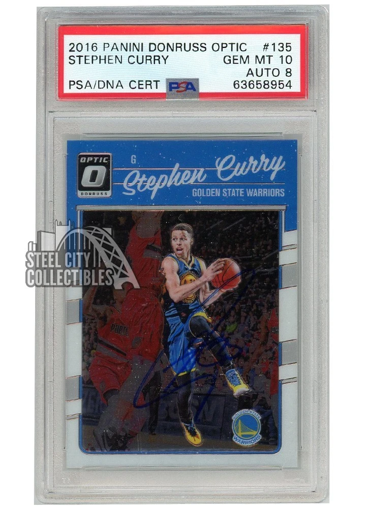 2016-17 Panini Donruss Optic - Stephen Curry #135 for sale | eBay