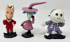 The Nightmare Before Christmas Lock, Shock and Barrel 3" Figurine Set Masks Move
