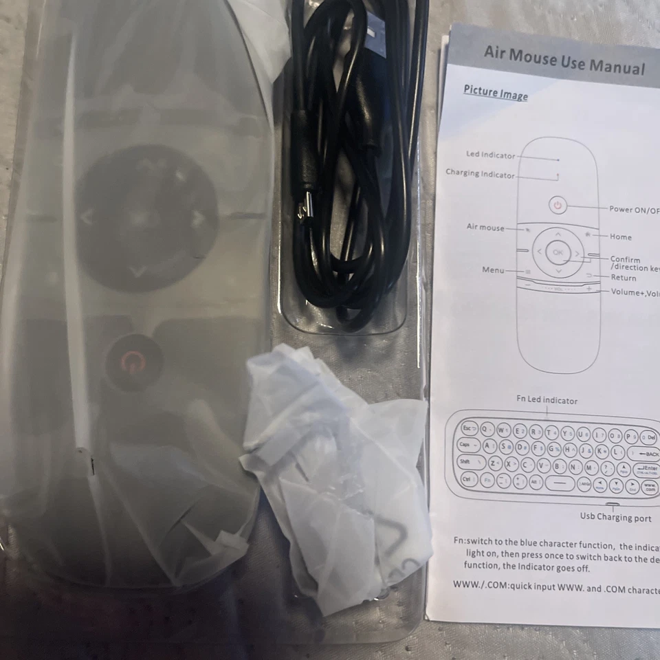 Air Mouse We-chip W1 Universal Tv Remote. Projector/HTPC/all In OnePC/TV. B1 - Image 3 of 4