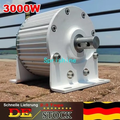 DE 3000W 380VAC 3 Phasen Permanentmagnet Generator 500U/min DIY Windgenerator