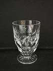 Vintage Waterford Crystal Ashling Footed Juice Glass Ireland 4”
