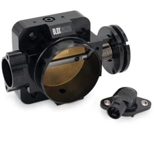 BLOX Racing Fits Honda B/D/H/F Series Engines 76mm Black Billet Throttle Body V2