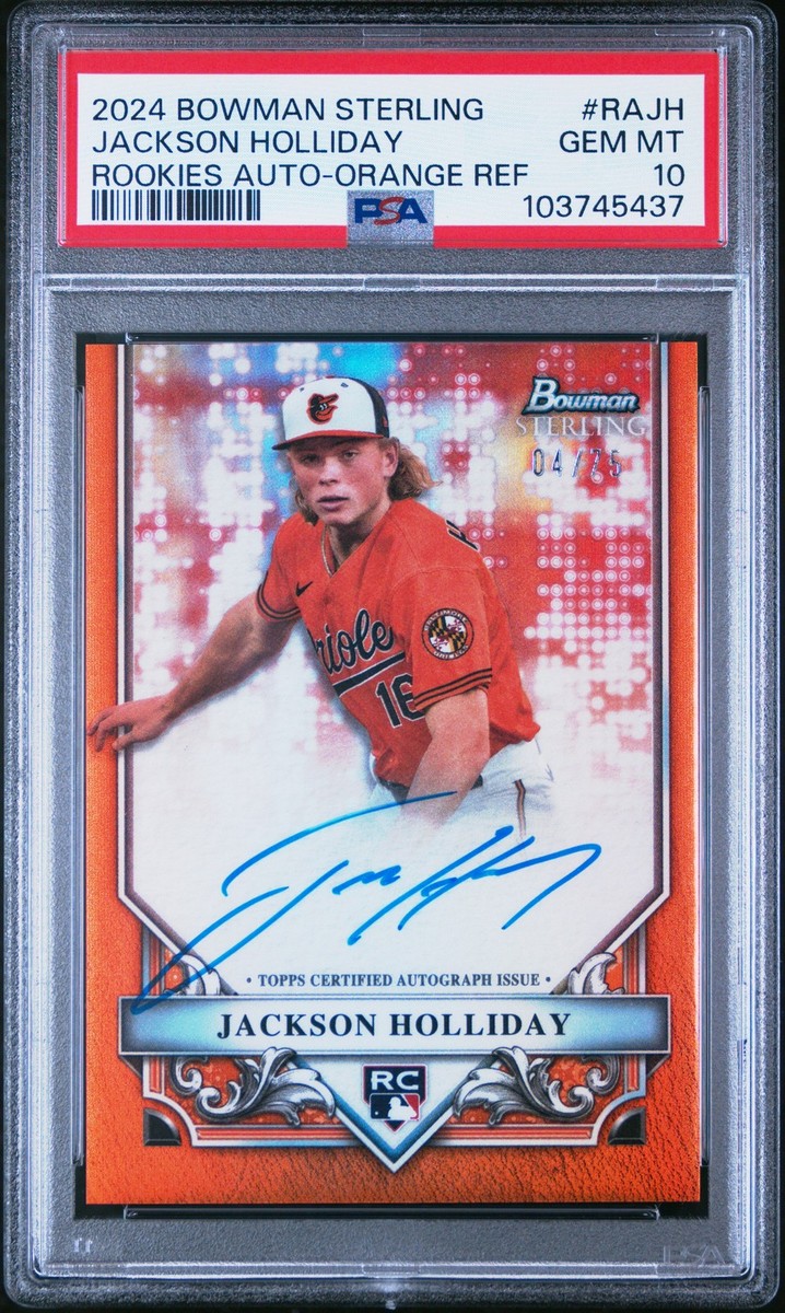 ゲームセンター・ゲームカード BOWMAN STERLING JACKSON HOLLIDAY Jackson Holliday Bowman Sterling 2024 | eBay