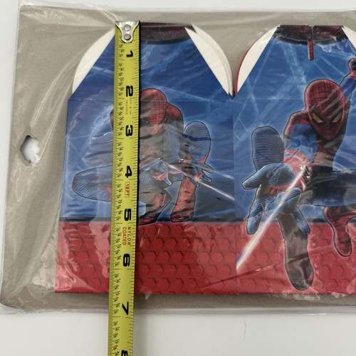 NEW Hallmark The Amazing Spider-Man 3D Party Favor Boxes Set Of 4 - Picture 4 of 5