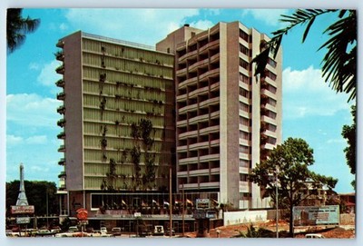 Panama Postcard Building of Hotel el Continental Panama City c1950's