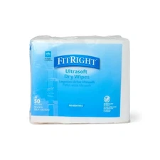 Multi,Purpose Dry Wipes, 500 Count, 10 x 12 Inches, Gentle on Sensitive Skin