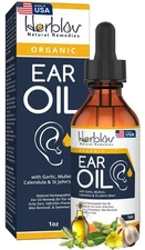 Natural Ear Oil for Infections, Swimmer's Ear & Wax Removal - Safe for All