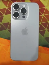 Apple iPhone 15 Pro 256GB Natural Titanium Factory Unlocked 90% bat New Open Box