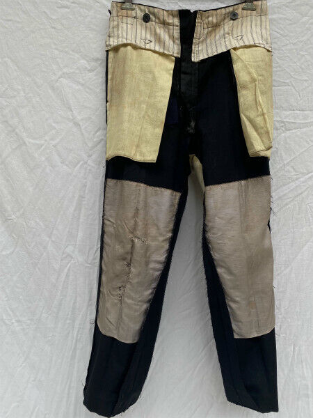 Japanese 1940-50's Vintage Sashiko Wool Trousers Slacks Japanese 1940-50's Vintage Sashiko Wool Trousers Slacks