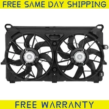 Radiator Condenser Cooling Fan Assembly For 2007-2013 Chevrolet Avalanche 12V
