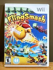 FlingSmash Game (Nintendo Wii, 2010) Case, Disc & Manual, Exc. Condition