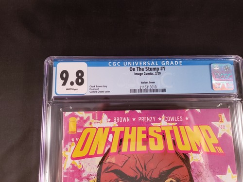 On the Stump 1 Classificato CGC 9.8 Entrambe Copertine A e B Image Comics - Foto 7 di 8