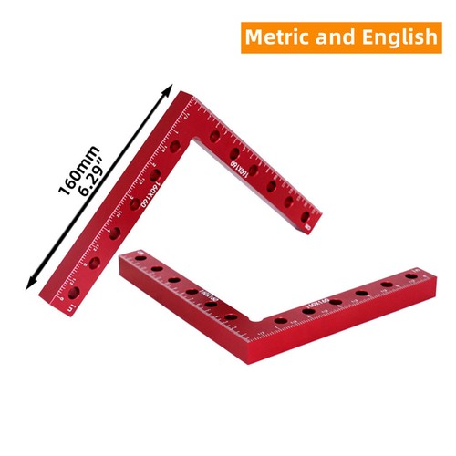 90 Degree Positioning Squares Right Angle Clamps Woodworking Carpenter Corner - Picture 4 of 12