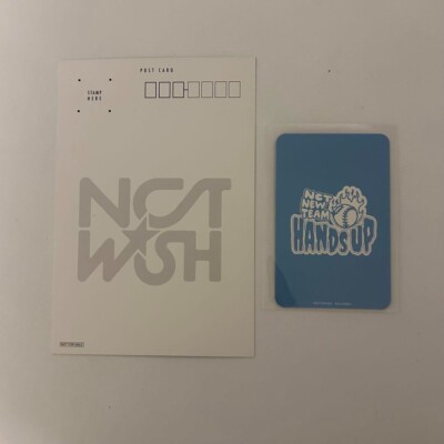 nct wish リク hands up A NCT WISH RIKU NEW TEAM Hands Up A ver. TRADING PHOTO CARD