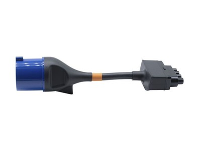 Original Reiseadapter mit Industriestecker für Norwegen