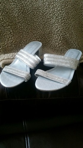 Brand new in bag slip on glitzy sandals size 11 wide fit | eBay