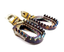 Foot Pegs Stainless TBI KTM HUSKY GASGAS 2023-2026 Offset  -5 -5 mm