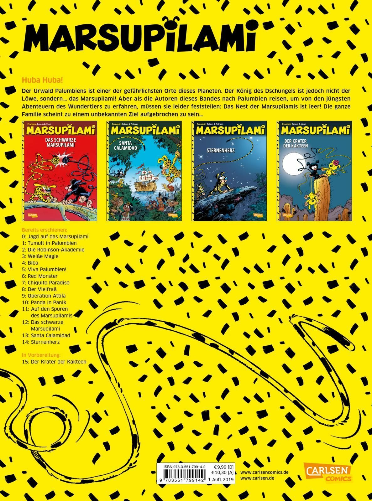 Thumbnail - André Franquin; Batem; Stéphan Colman; Marcel Le Comte / Marsupilami