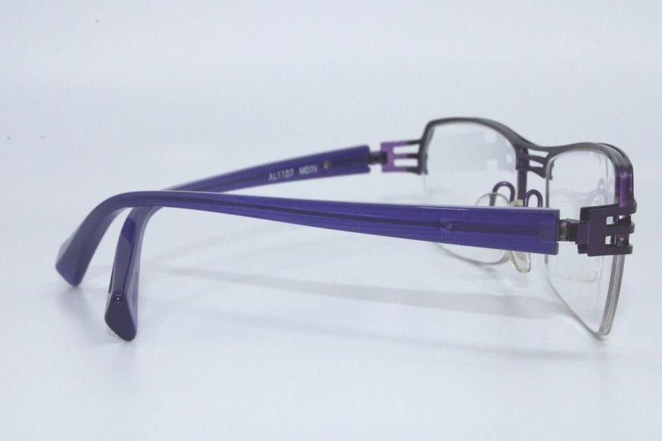 Gafas Alain Mikli A01107 M00V Púrpura Nuevas Auténticas 53 Foto 4 de 4