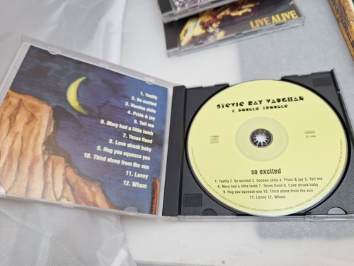 Stevie Ray Vaughan box, CD , DVD Sammlung - Foto 10 di 21