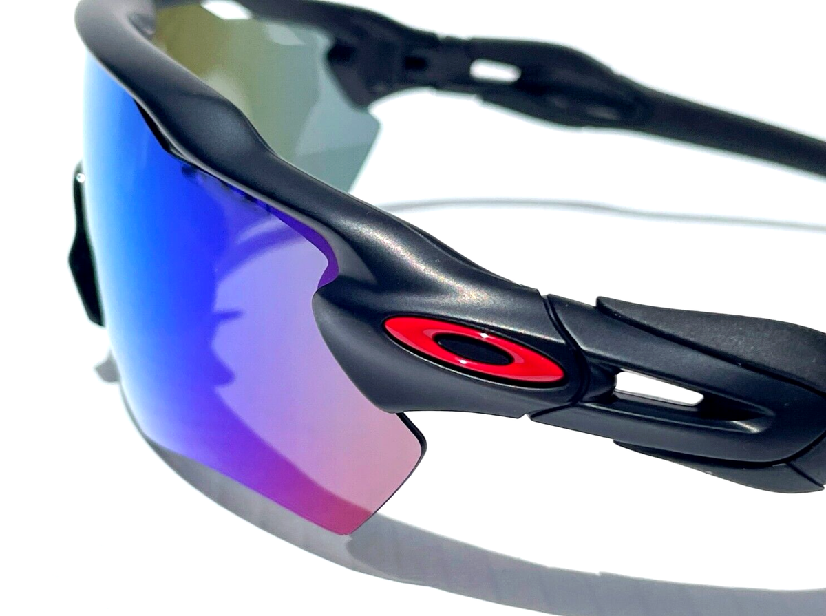 Oakley RADAR EV PATH Black Ducati Red POLARIZED Galaxy Jade Lens