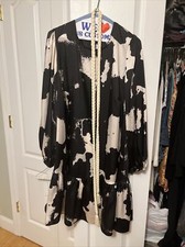 Alexis x Target Long Sleeve Rope Belt Tiered Dress PLUS 1X