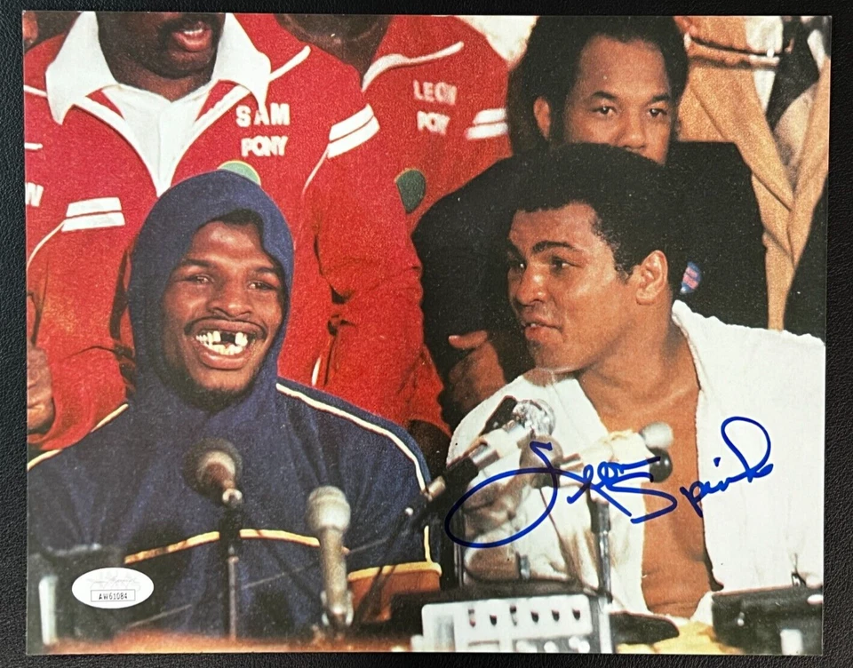 Leon Spinks Signed 8x10 Photograph JSA Cert w/COA Heavyweight Pro Boxer (d.'21)! - Image 2 of 4