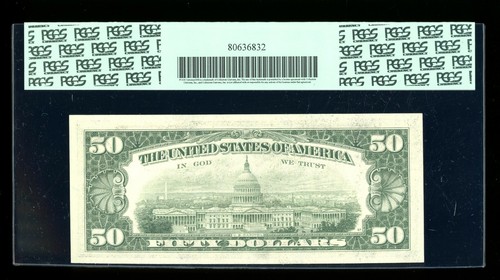 DBR 1981 $50 FRN Atlanta Fr. 2120-F PCGS 64 PPQ Serial F02125552B - Picture 2 of 2