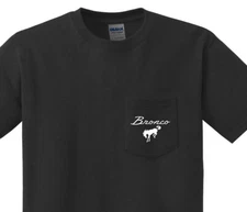 Mens Pocket T-shirt - Ford Bronco Clothing Apparel Gifts Dad