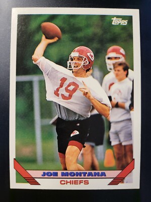 1993 Topps Joe Montana card #200