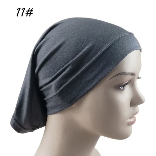 Cancer Hat Chemo Cap Womens Muslim Hair Loss Turban Head Wrap Stretch Cap . - Picture 23 of 31