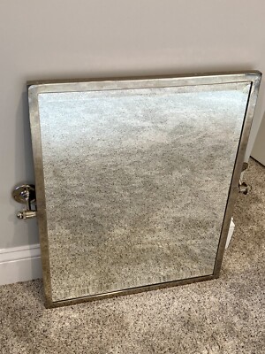 Pottery Barn Kensington Rectangular Beveled Mirror Wall Mirror - 23.75  x 19 