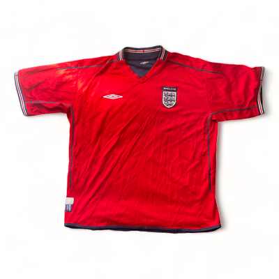 Y2K vintage 02-04 ENGLAND reversible L相当 Vintage 2002 2004 England Umbro 2 in 1 Reversible Away Football